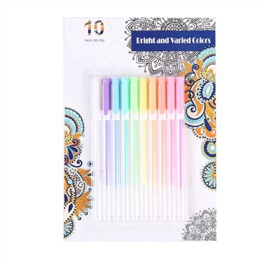 Pen Gel Lliw Pastel