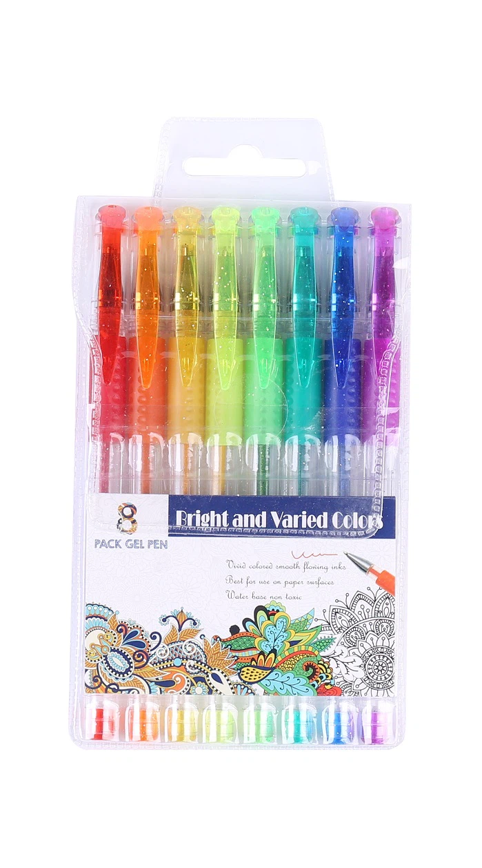 Pennau Glitter Gel Ar gyfer Lliwio Oedolion